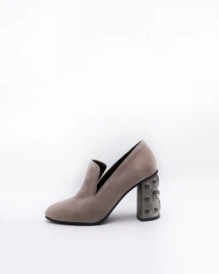 La Piscine Paris Escarpins en daim à talons ornés Casheart*Femme Chaussures