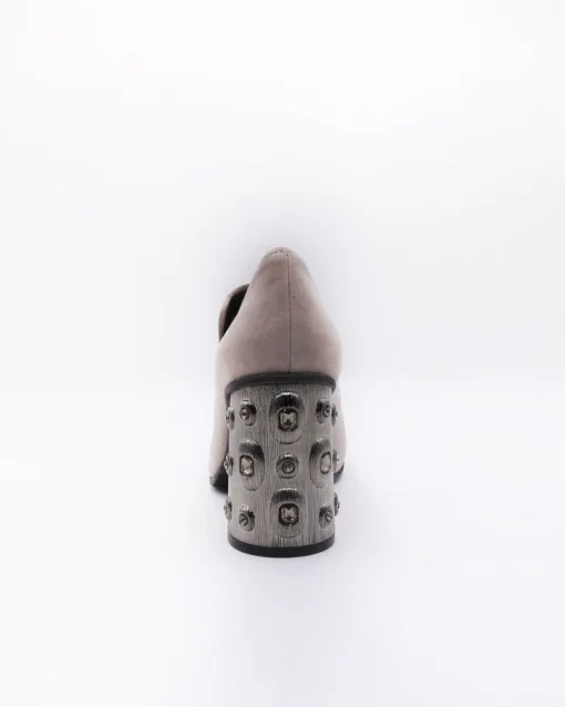 La Piscine Paris Escarpins en daim à talons ornés Casheart*Femme Chaussures