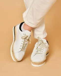 La Piscine Paris Espadrilles he en cuir Lorena Antoniazzi*Femme Chaussures