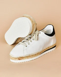 La Piscine Paris Espadrilles he en cuir Lorena Antoniazzi*Femme Chaussures
