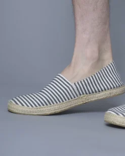 La Piscine Paris Espadrilles en toile à rayures Eleventy*Homme Chaussures