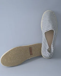 La Piscine Paris Espadrilles en toile à rayures Eleventy*Homme Chaussures