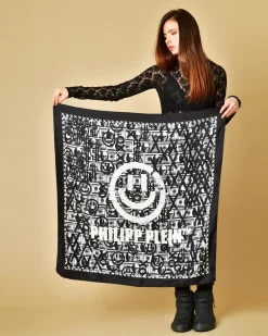 La Piscine Paris Foulard en soie imprimé Philipp Plein*Femme Écharpes & Foulards