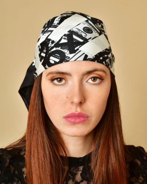 La Piscine Paris Foulard en soie imprimé Philipp Plein*Femme Écharpes & Foulards
