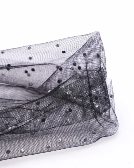 La Piscine Paris Foulard en tulle orné de strass Space Simona Corsellini*Femme Écharpes & Foulards