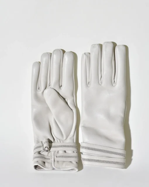 La Piscine Paris Gants en cuir et en cachemire Fabiana Filippi*Femme Gants
