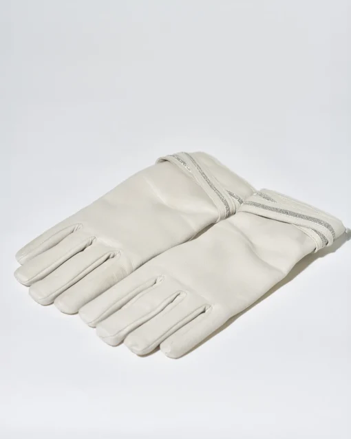 La Piscine Paris Gants en cuir et en cachemire Fabiana Filippi*Femme Gants