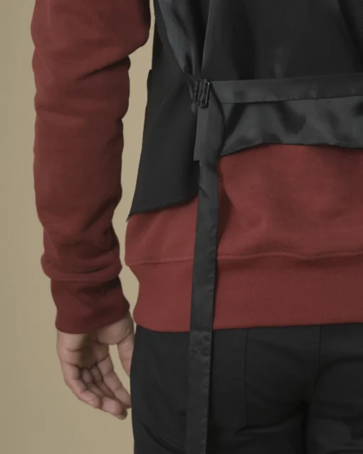La Piscine Paris Gilet à surpiqûres blanches Isabel Benenato*Homme Blousons & Vestes
