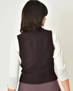 La Piscine Paris Gilet col V Malloni*Femme Blousons & Vestes
