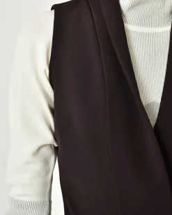 La Piscine Paris Gilet col V Malloni*Femme Blousons & Vestes