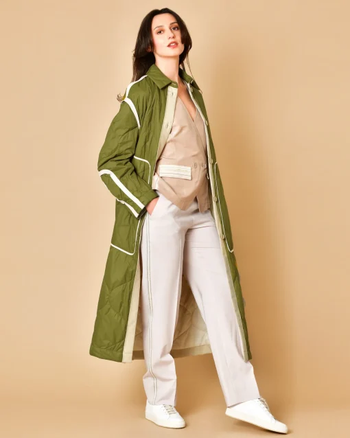 La Piscine Paris Gilet en coton Lorena Antoniazzi*Femme Blousons & Vestes