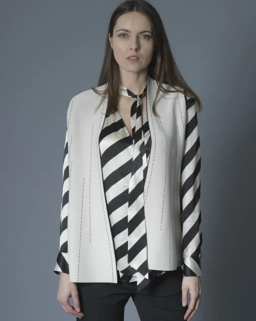 La Piscine Paris Gilet en maille sans manches She's So*Femme Pulls & Cardigans