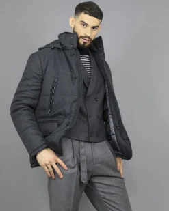 La Piscine Paris Gilet en laine à double boutonnage Pal Zileri*Homme Blousons & Vestes