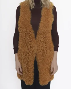 La Piscine Paris Gilet long sans manche Biancalani*Femme Manteaux