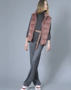 La Piscine Paris Gilet matelassé à capuche Eleventy*Femme Blousons & Vestes