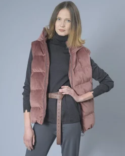 La Piscine Paris Gilet matelassé à capuche Eleventy*Femme Blousons & Vestes