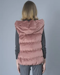 La Piscine Paris Gilet matelassé à capuche Eleventy*Femme Blousons & Vestes