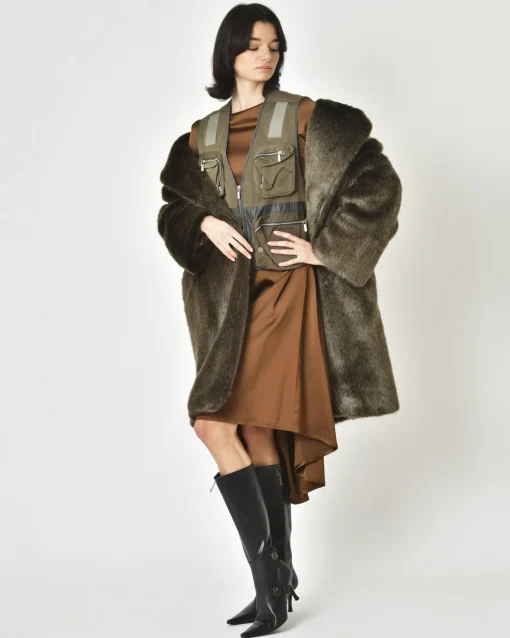 La Piscine Paris Gilet militaire à quatre poches Lorena Antoniazzi*Femme Blousons & Vestes