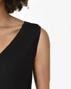 La Piscine Paris Gilet e 120% Lino*Femme Pulls & Cardigans