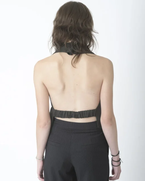 La Piscine Paris Gilet ouvert Masnada*Femme Blousons & Vestes