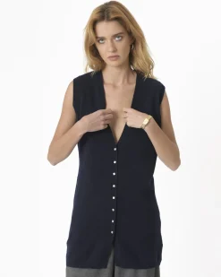 La Piscine Paris Gilet sans manches Casheart*Femme Pulls & Cardigans