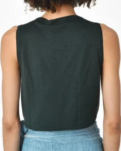 La Piscine Paris Gilet foncé 120% Lino*Femme Pulls & Cardigans