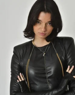 La Piscine Paris Harnais en chaînes es et argentées Martin Margiela*Femme Bijoux