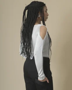 La Piscine Paris Haut à épaules dégagées Maison Margiela*Femme Tops