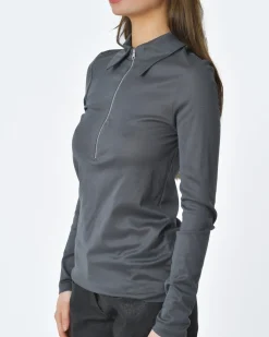 La Piscine Paris Haut anthracite Tela*Femme Tops