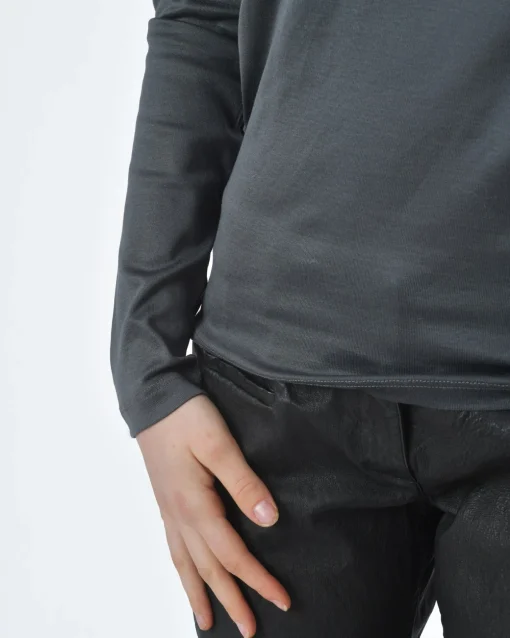 La Piscine Paris Haut anthracite Tela*Femme Tops