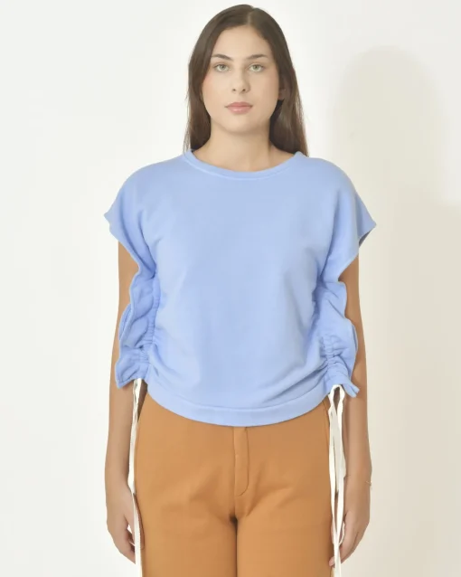La Piscine Paris Haut coupe droite en coton AVN*Femme Sweats