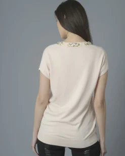 La Piscine Paris Haut en jersey à ornements en satin Nenette*Femme Tops