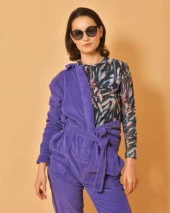 La Piscine Paris Haut en résille à imprimé Chloé Stora*Femme Tops