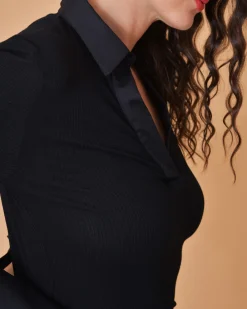 La Piscine Paris Haut en tissu modal, cachemire et stretch Nostra Santissima*Femme Tops