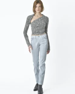 La Piscine Paris Haut et blanc col asymétrique Carven*Femme Tops