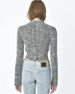 La Piscine Paris Haut et blanc col asymétrique Carven*Femme Tops