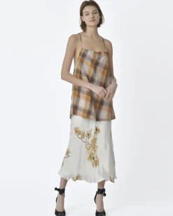 La Piscine Paris Haut tartan Diega*Femme Tops