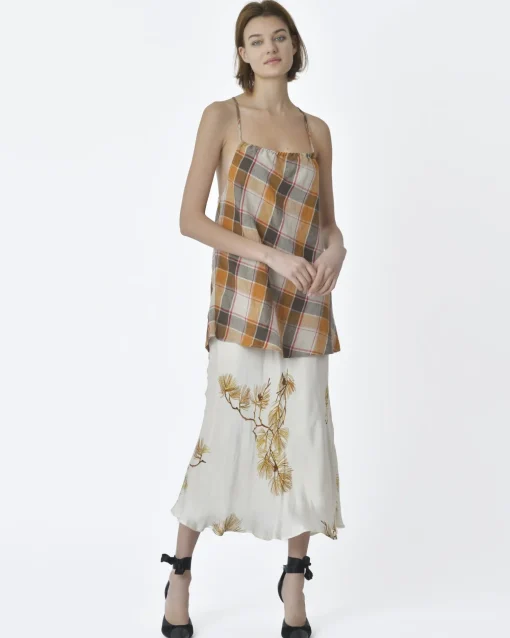 La Piscine Paris Haut tartan Diega*Femme Tops