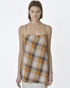 La Piscine Paris Haut tartan Diega*Femme Tops