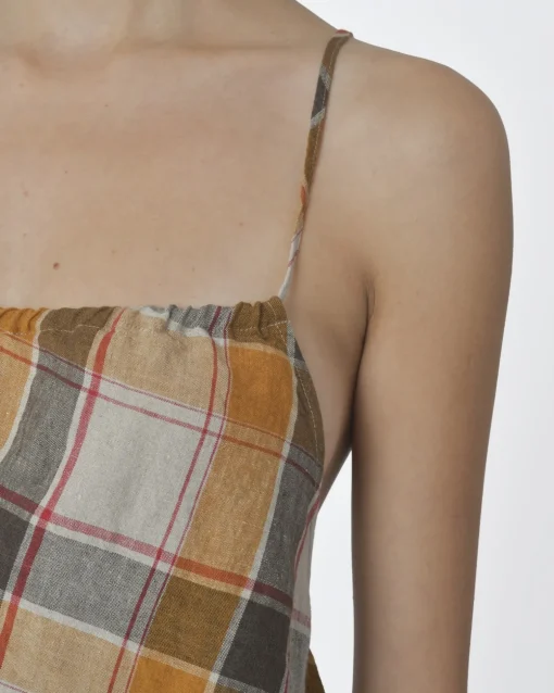 La Piscine Paris Haut tartan Diega*Femme Tops