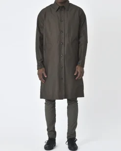 La Piscine Paris Impermeable maron T_Coat*Homme Manteaux