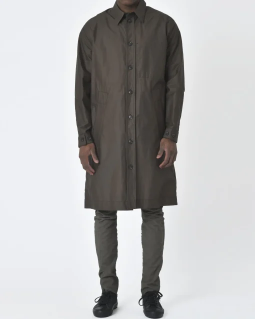 La Piscine Paris Impermeable maron T_Coat*Homme Manteaux