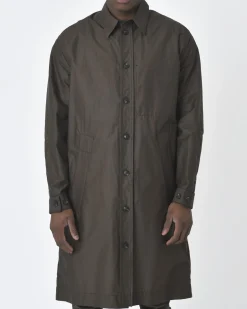 La Piscine Paris Impermeable maron T_Coat*Homme Manteaux