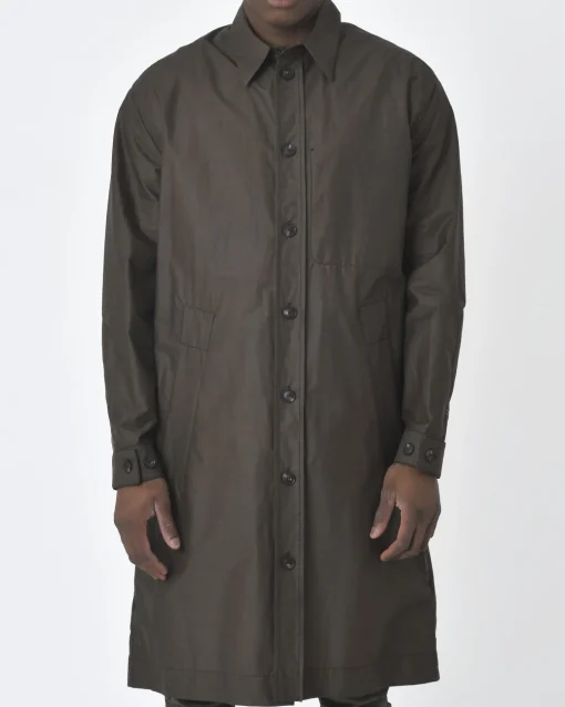 La Piscine Paris Impermeable maron T_Coat*Homme Manteaux