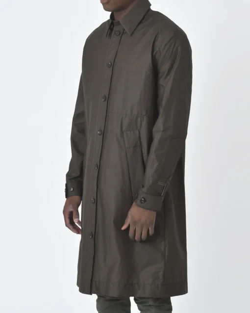 La Piscine Paris Impermeable maron T_Coat*Homme Manteaux