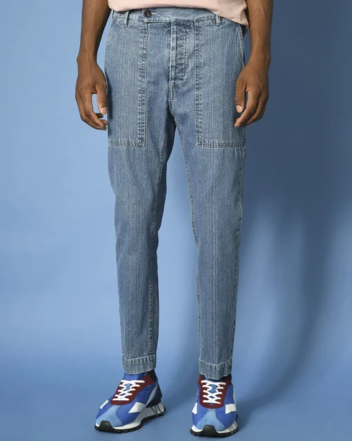 La Piscine Paris Jean à poches cargo Ly Adams*Homme Pantalons