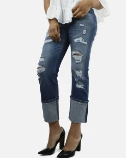 La Piscine Paris Jean destroyed à revers Jijil*Femme Jeans