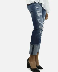 La Piscine Paris Jean destroyed à revers Jijil*Femme Jeans