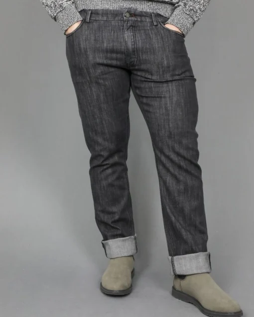 La Piscine Paris Jean coupe droite taille haute Lab*Homme Jeans