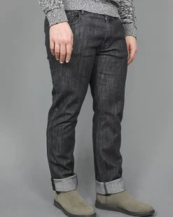 La Piscine Paris Jean coupe droite taille haute Lab*Homme Jeans